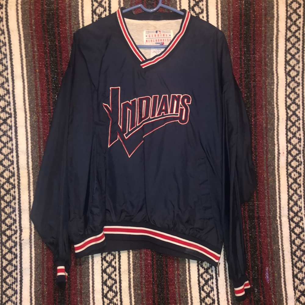 Vintage Cleveland Indians windbreaker